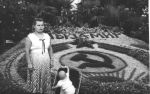 Миниатюра : Клумба в Сакском парке 1961 году