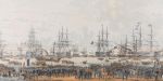 Миниатюра : Высадка англо-французско-турецкого десанта в Евпатории 1854