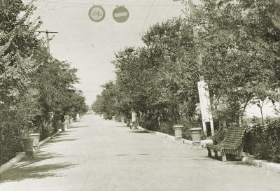 Посёлок Саки 1952 год