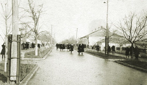 Город Саки 1952 год