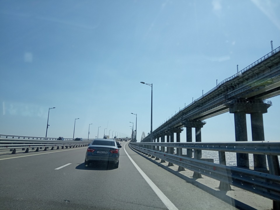 Подъезд к Крымскому мосту