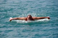 В Крыму стартовал 90-километровый заплыв ко Дню независимости, 22 августа 2009