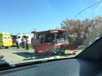 Авария на Евпаторийской трассе, 1 мая 2018
