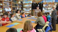 Мастер-класс в сакской городской библиотеке