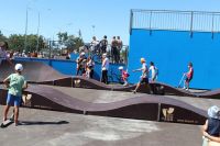 В Саках открылся скейт-парк