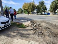 Новоселовское шоссе уже нуждается в ремонте, 16 сентября 2022