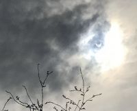 Частичное солнечное затмение в Саках