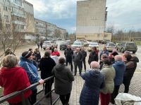 Встреча с жителями во дворе дома по ул. Ивановой, 10, 15 февраля 2024